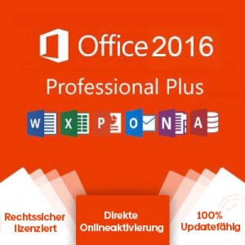 Office 2016 Professional Plus Lizenzschlüssel